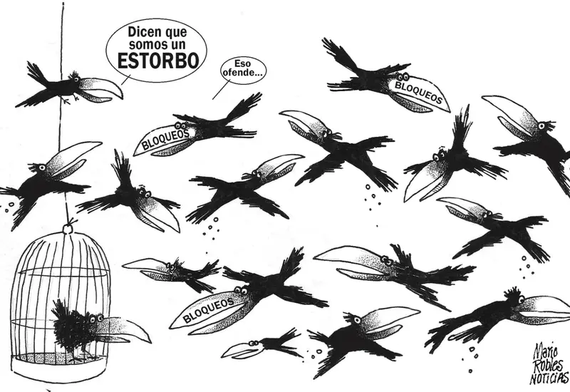 Cartón: Mario Robles.