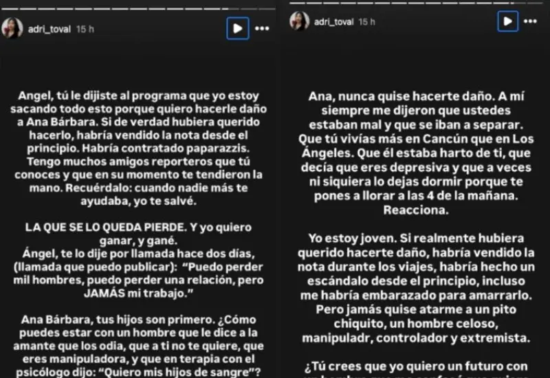 Conversaciones filtradas desataron un escándalo en redes. 