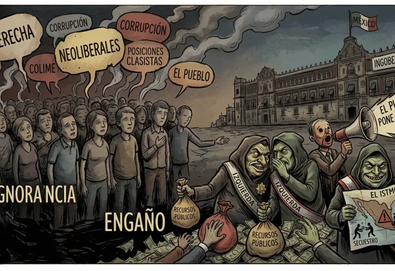 El reformismo y sus beneficiarios embozados en eso que llaman izquierda.