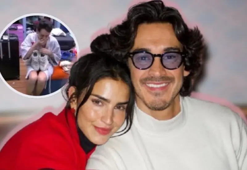 El influencer fue captado con tenis de Fernando Schoenwald.