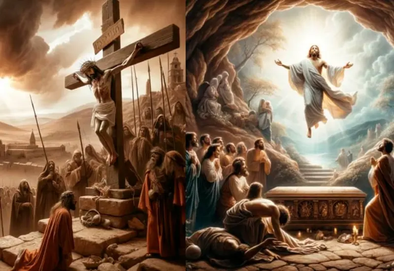 Durante la Semana Mayor, acompañamos a Jesús en su Pasión, muerte y Resurrección.