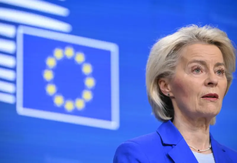 Ursula von der Leyen, presidenta de la Comisión Europea.