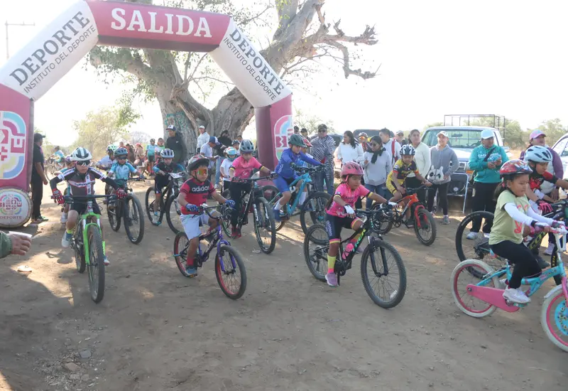  Buena participación en la segunda fecha del Serial MTB Infantil