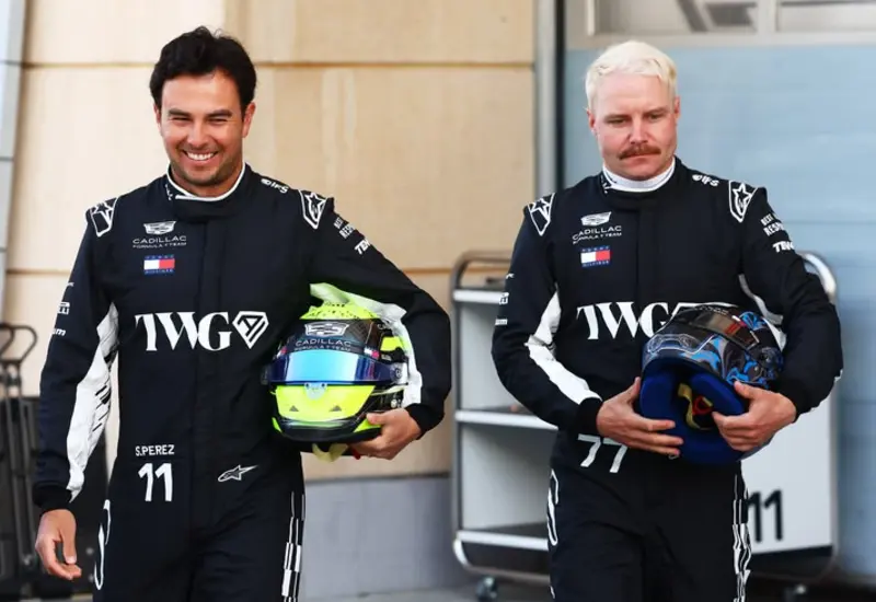 Sergio Pérez y Valtteri Bottas, pilotos de Cadillac