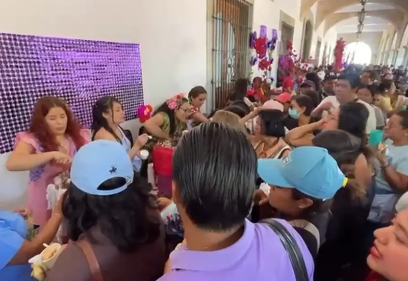 El Palacio de Gobierno se llena de tradición con la celebración del Día de la Samaritana.