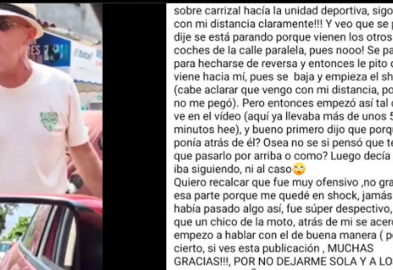 La denuncia la hicieron pública en redes sociales.