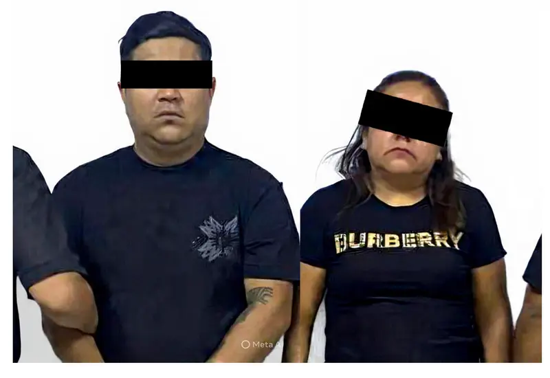 Arturo C.J., y Viridiana I.M.C., detenidos en el bar El Nido.