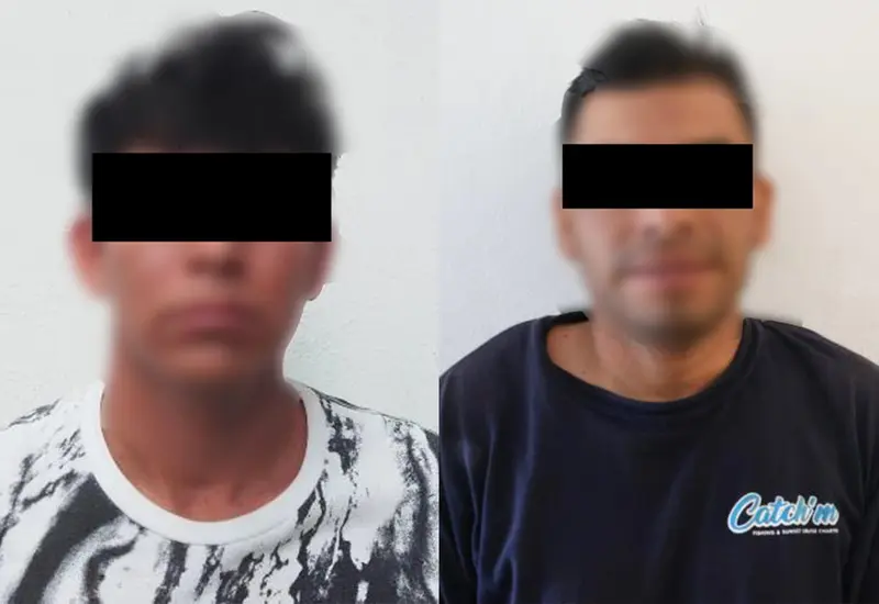 Los dos detenidos están a disposición del Ministerio Público.