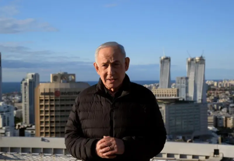 El primer ministro israelí, Benjamin Netanyahu, en una fotografía de archivo relacionada con la petición de indulto que exige Donald Trump.