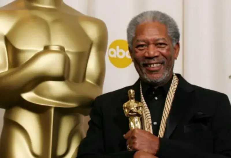 El expresidente Donald Trump, a quien Morgan Freeman calificó como delincuente convicto tras ser declarado culpable de 34 cargos en Nueva York.