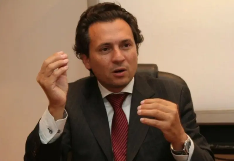 Emilio Lozoya Austin, exdirector general de Pemex, en una fotografía de archivo relacionada al Caso Odebrecht y la indemnización que avaló la Corte.