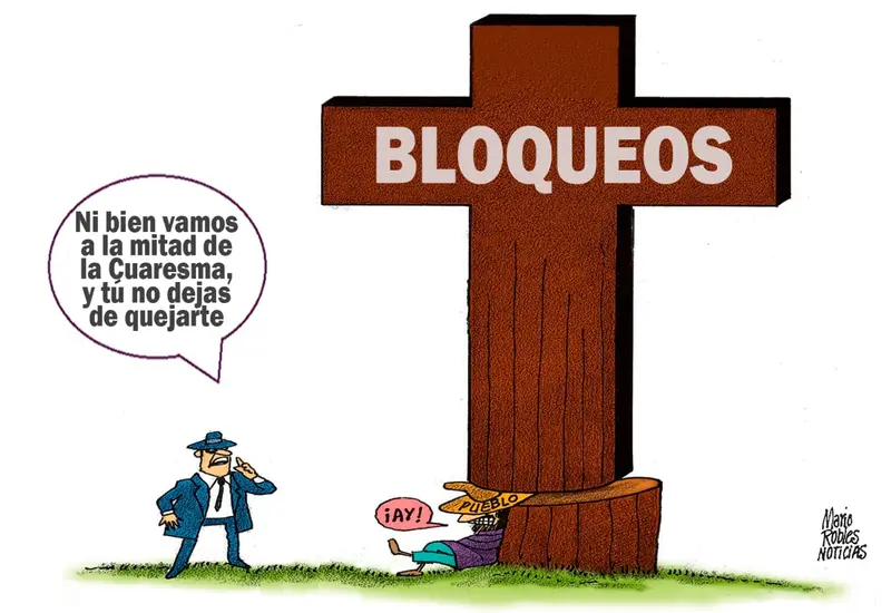 Un retrato de Mario Robles, autor del artículo de opinión titulado 'El pueblo: la máscara perfecta del poder'.